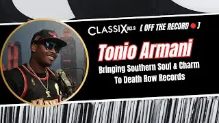 Tonio Armani Brings Southern Soul & Charm to Death Row Records