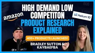 Find WINNING Products to Sell on Amazon w/ HIGH Demand & LOW Competition Using Helium 10