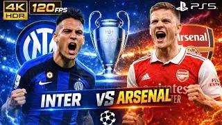EA SPORTS Fc 26 - Champions League ( Inter Vs Arsenal ) 4k HDR 120 fps | Ps5