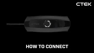 Tutorials CTEK CS ONE Connecting