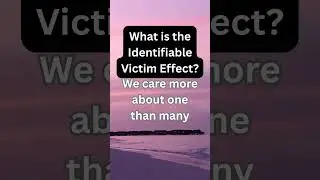 What is the Identifiable Victim Effect?