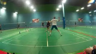 2018 USAB Collegiate Championships - Mixed Doubles Main Draw USC vs. UCI