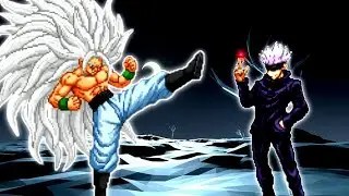 Goku SSJ Infinity Ultra Instinct OP VS Limitless Gojo V2 OP in Mugen