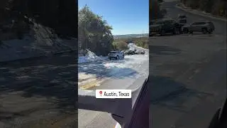 Бедный Остин, штат Техас 😭 Зимы к тебе никогда не бывают добры 😅