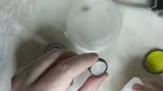 Mamiya 6. Cleaning my lenses from fungus.