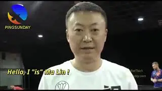 Ma Lin speaks English