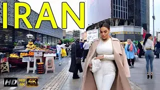 IRAN 🇮🇷 Reality of life in Center of TEHRAN Now 🇮🇷 Tehran Walking Tour Mix 4K!!ایرانی