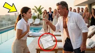 Am Hotelpool beschuldigt der Milliard&auml;r die Aushilfe als Diebin &ndash; bis eine Duftserviette ihn verr&auml;t