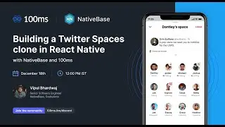 Live Stream - Building a Twitter Spaces clone in React Native
