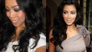 Kim Kardashian inspired hair tutorial - itsJudyTime