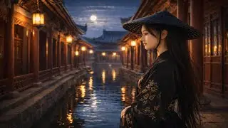 Chinese Zen Moonlit Calm Bamboo Flute, Erhu & Guzheng | for work, focus, meditation
