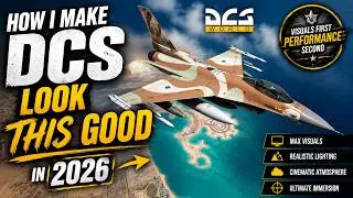 How I Make DCS Look THIS GOOD in 2026 (Best Graphics Settings)