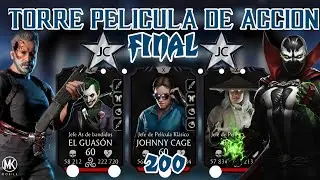 INVITADOS 🌟 Final Torre de Pel&iacute;cula de Acci&oacute;n | Mortal Kombat Mobile 