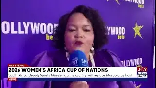2026 Women's AFCON: South Africa's Dep. Sports Minister claims country will replace Morocco as host