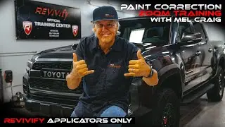 Mel Craig Invites Revivify Applicators to a Paint Correction Zoom Training