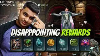 Разочаровывающие награды | Rise Of Krypton | Одиночные рейды | Injustice 2 Mobile