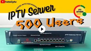 Видео IPTV-сервера для отеля