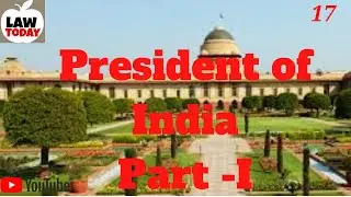 Constitutional Position of President of India Part-I,Prof(Dr) C.Rajashekhar #indianpresident