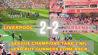 8 minutes of Liverpool songs vs Arsenal - The Kop was bouncing to Slot's new song!