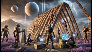No Shelter, No Tools, No Hope&mdash;Human Builds Stormproof Hut While Aliens Sleep in the Rain | HFY STORY