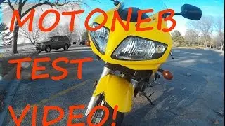 Moto Nebraska motovlog Test Video