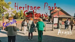 Heritage Park de Calgary | Viaje al pasado del oeste canadiense y museo de coches antiguos 4K