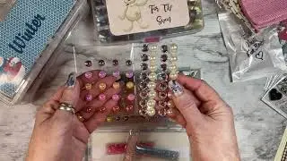 Part 2 of the embellishment box swap from CPR Craft Pray Repeat😍😍