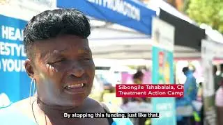 Funding disruption of HIV response in Africa