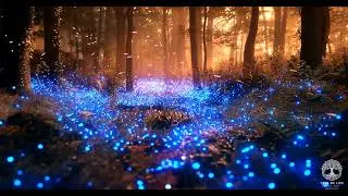 🌿 Enchanted Luminous Forest | Relaxing Music for Yoga, Meditation & Wellness