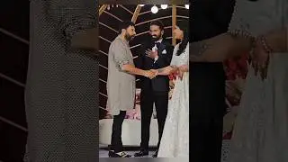 Mammootty at Suresh Gopi daughter wedding reception 😍🔥💖 #mammootty #viral #trending #shorts