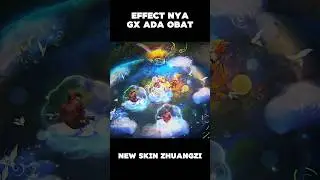EFFECT NYA MEWAHH!!new akin Zhuangzi #hok #shotrs