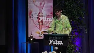 SBIFF 2025 - Arlington Artist of The Year Award Presentation to Timothée Chalamet by James Mangold