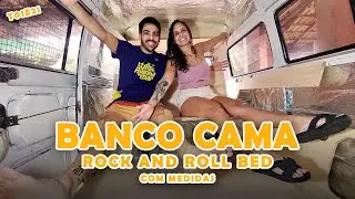 COMO FAZER O BANCO CAMA - ROCK `N ROLL BED NA KOMBI?