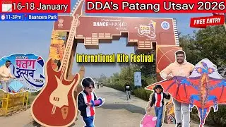 Delhi Kite Festival 2026 | kite market 2026 | Baansera Park | Kite flying fighting 2026 