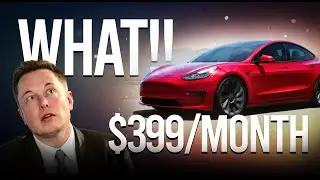 Tesla Model 3 Lease for $399 Makes Cost of Ownership $339 Compared to ICE - More Profit for Tesla!!