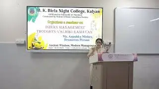 Indian Management Thoughts from Valmiki Ramayan | Leadership & Life Lessons Explained | BKBNC