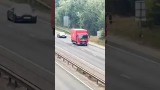 DAF red beautiful two trucks UK | ❤️🚛🚛 | #daftruck #redtruck #uktrucks