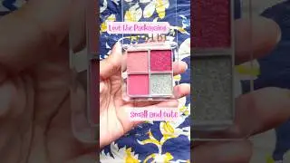 swiss beauty lustre eyeshadow Rs199 💗rose n petals #shorts #swissbeauty