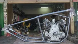 Custom Chopper Design with Vanguard Engine | Unique Motorcycle Projects