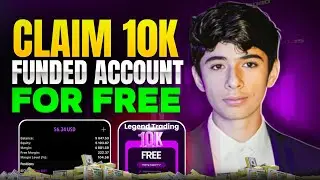 Claim 10,000$ Funded Account 100% FREE 🔥 Step By Step Guide || Free Prop Firm Account 
