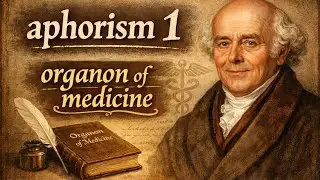 Aphorism 1 || organon of medicine