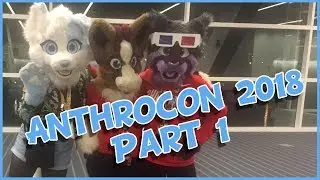 Anthrocon Vlog Part 1/2 - Trio Of Trash