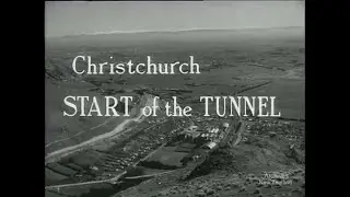 Work Starts on Lyttelton Road Tunnel 1961