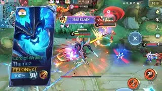 Lord of Wraith Thamuz Goes Berserk &ndash; FELONEYT Slays Immune with 100% Win Rate!😱