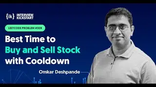 Best Time to Buy and Sell Stock with Cooldown Leetcode Problem 309 | | Omkar Deshpande