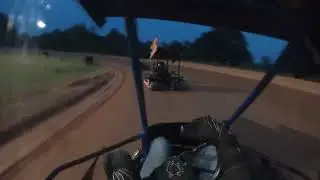 Outlaw Wing Champ Kart - Warrior Creek Speedway - Heat Race - 7/9/22