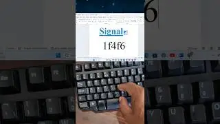 Hidden Shortcut: Type Mobile Signal Symbols in MS Word Like a Pro! #KeyboardHacks #WordTricks