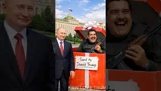 Putin sends a gift to Donald Trump.#trump#putin#maduro#trending#shorts
