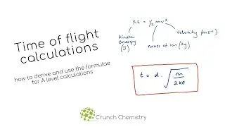 Time of flight mass spectrometer calculations
