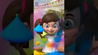 Rang Hai Yeh Kitne Pyare, रंग है ये कितने प्यारे, Holi Special Song #shorts #holispecial #kidssongs